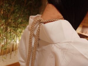 菱縛り(亀甲縛り)