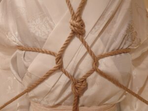 菱縛り(亀甲縛り)